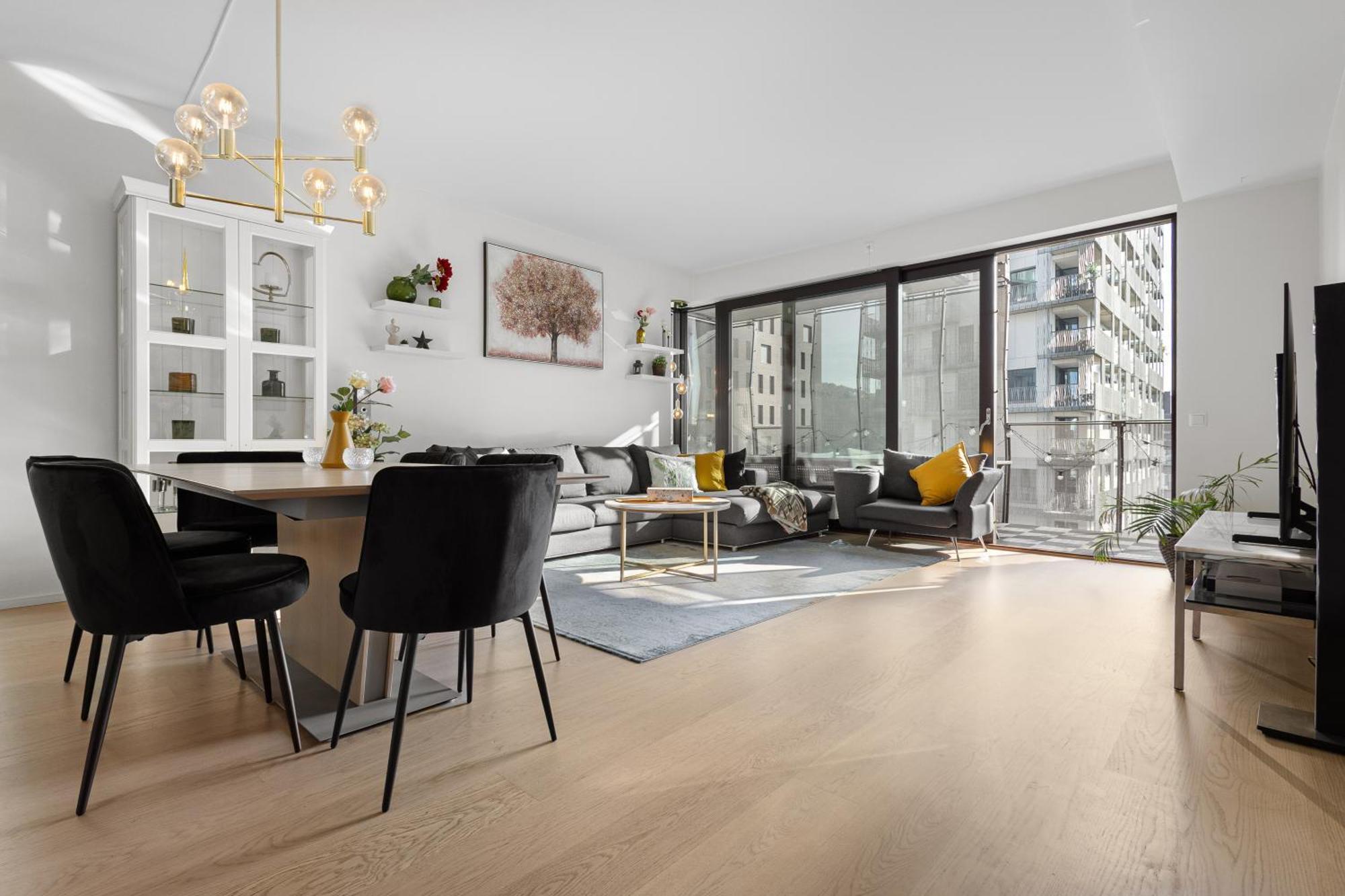 Spacious Modern 2Br Apartment At Central Oslo Barcode Dış mekan fotoğraf