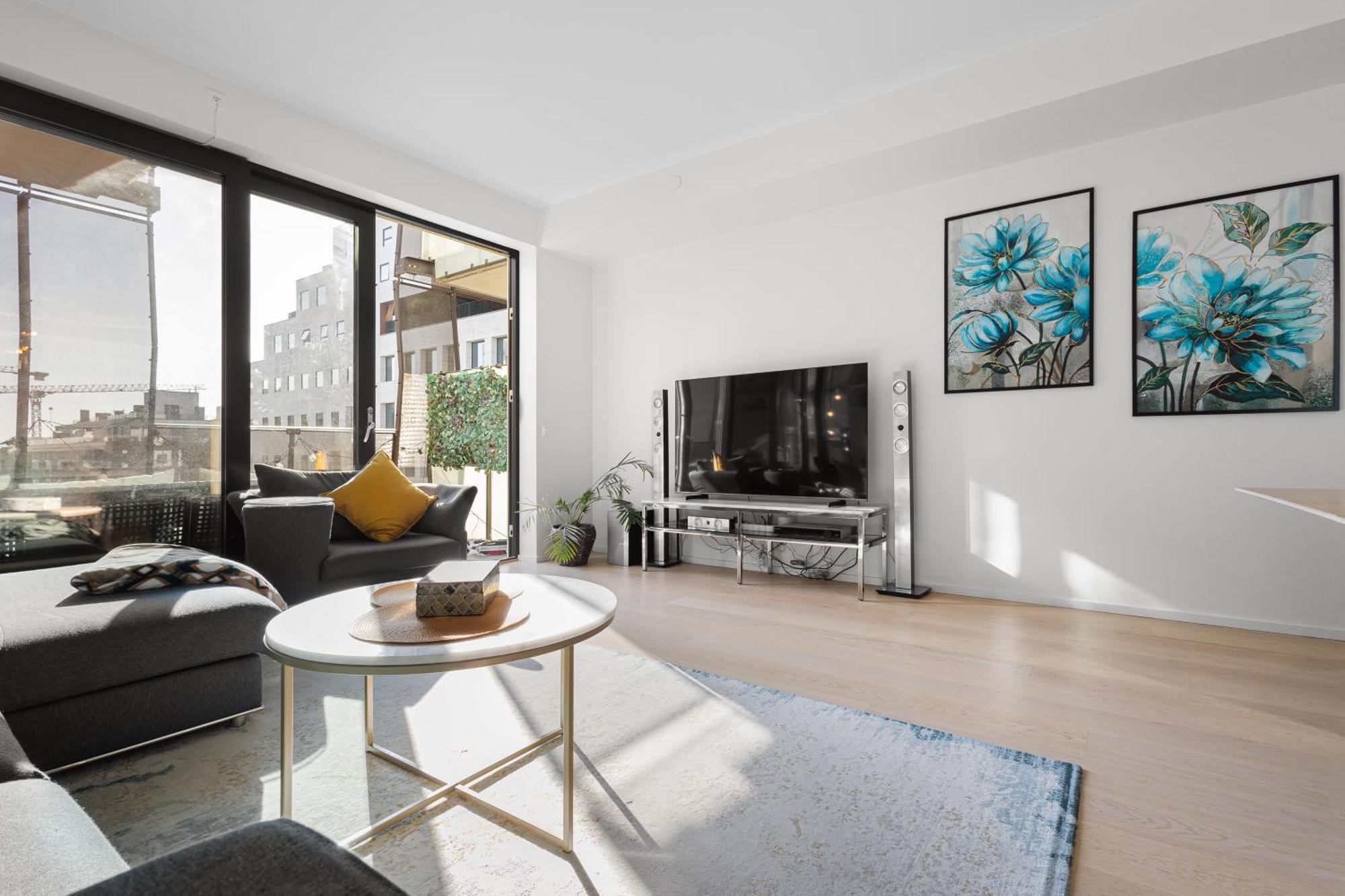 Spacious Modern 2Br Apartment At Central Oslo Barcode Dış mekan fotoğraf