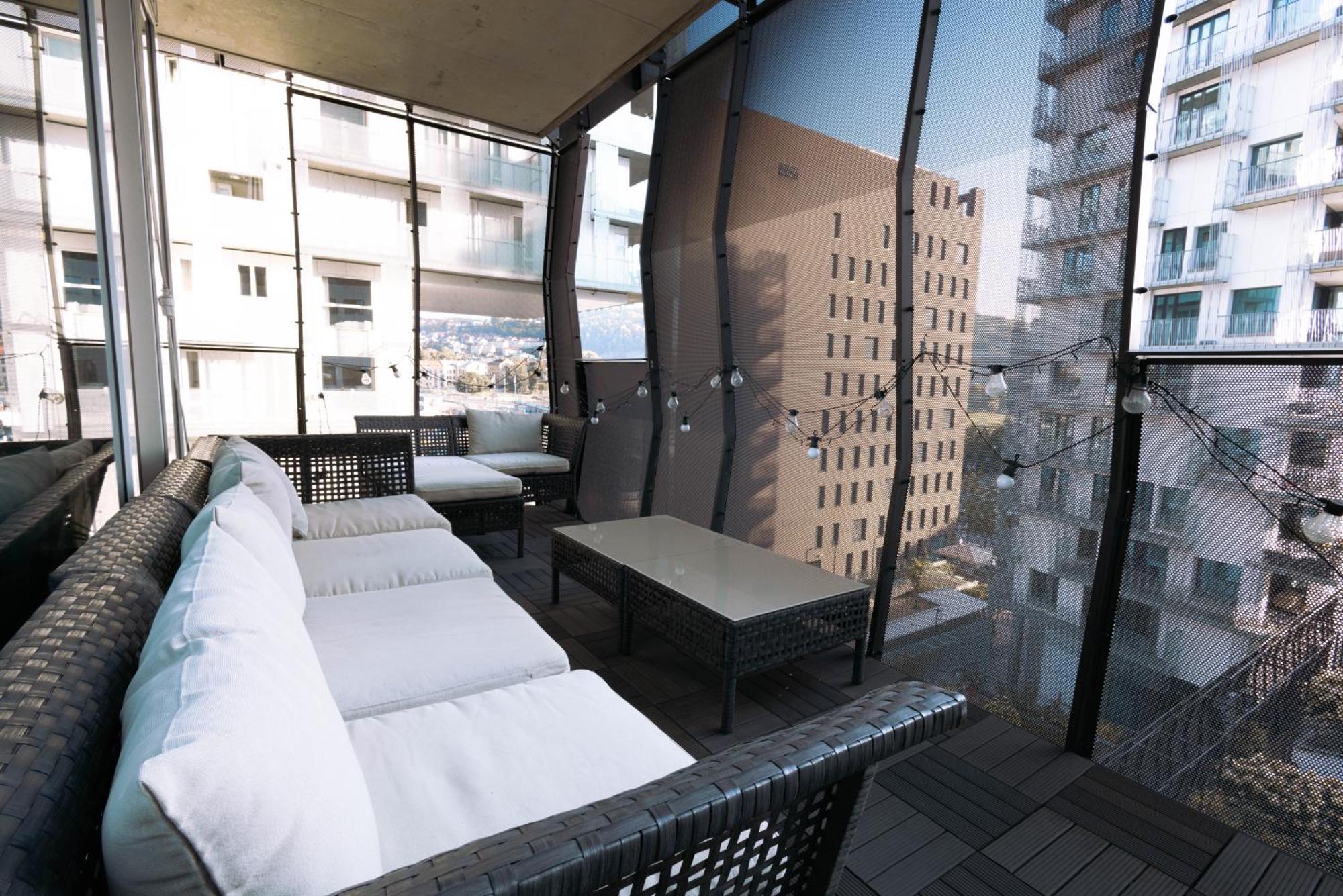 Spacious Modern 2Br Apartment At Central Oslo Barcode Dış mekan fotoğraf